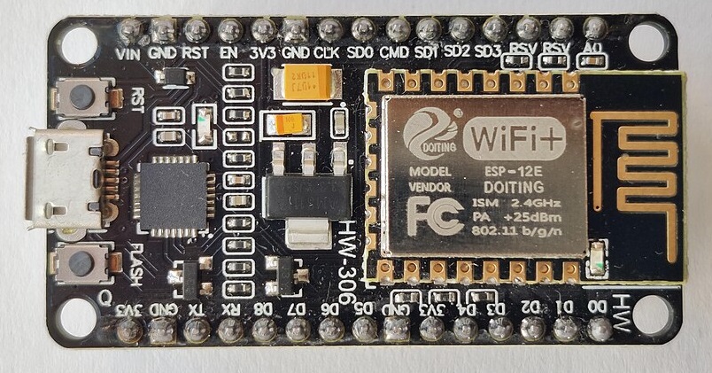 Development board with ESP8266 module