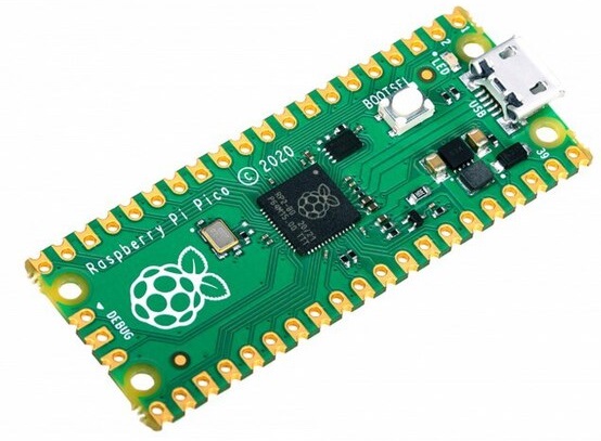 Raspberry Pi Pico board (RP2040 microcontroller)